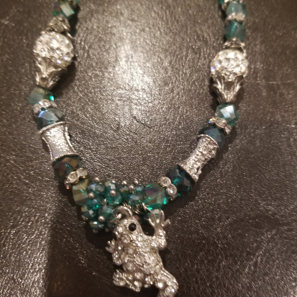 Frog necklace
